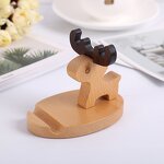 Phone Stand Manufacturer - OEM Hand Made Solid Wood Creative Desk Holder