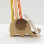 Phone Stand Manufacturer - OEM Hand Made Solid Wood Creative Desk Holder