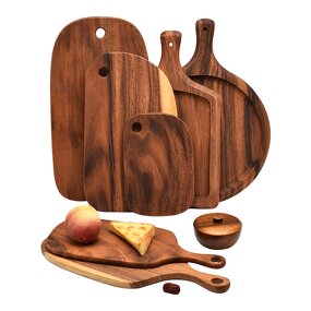 Cutting Board Manufacturer - Wholesale Walnut Beech Acacia Long Handle Board