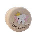 Baby Teeth Box Manufacturer - Custom Keepsake Gift Wooden Milk Teeth Storage