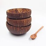 Coconut Bowl Manufacturer - Wholesale Handmade Polished Natural Coconut Shell Bowl