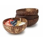 Coconut Bowl Set Manufacturer - Eco-Friendly Handcrafted Polished Coconut Bowl Set