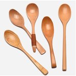 Soup Spoon Manufacturer - Custom Long Handle Japanese Ramen Mini Wooden Spoon