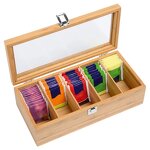 Tea Box Manufacturer - Wholesale Custom Luxury Bamboo Wood Acrylic Lid Box