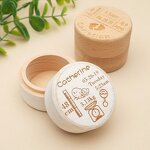 Baby Teeth Box Manufacturer - Custom Keepsake Gift Wooden Milk Teeth Storage