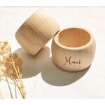 Napkin Rings Manufacturer - Custom Eco-Friendly Wooden Round Holder Table Decor