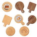 Wood Coaster Manufacturer - Custom Logo Magnetic Bottle Opener Wedding Gift