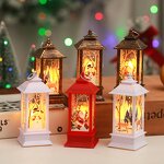 LED Candle Lantern Manufacturer - Plastic Christmas Santa Snowman Night Light