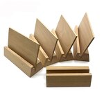 Place Card Holder Manufacturer - Natural Wooden Rustic Wedding Party Table Stand