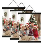 Wall Poster Frame Manufacturer - 21-60cm Eco-Friendly Magnetic Wooden Photo Hanger