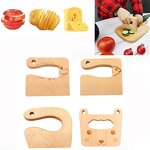 Wooden Toy Knife Manufacturer - 2023 Popular Montessori Knife for Kids Kitchen