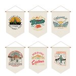 Wall Hanging Banner Manufacturer - Factory Direct UV Printed Custom Canvas Fabric