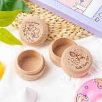 Baby Teeth Box Manufacturer - Custom Keepsake Gift Wooden Milk Teeth Storage