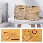 Jewelry Making Board Manufacturer - New Bamboo Combo Beading Design Mat Tray