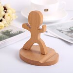 Phone Stand Manufacturer - OEM Hand Made Solid Wood Creative Desk Holder