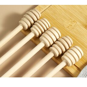Honey Spoon Manufacturer - Wholesale Creative Beech Lemon Dipper Coffee Stirrer