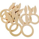 Napkin Rings Manufacturer - Handmade Rustic Acacia Wood Bulk Wedding Decor