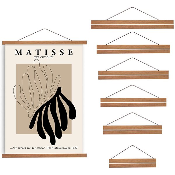 Wooden Picture Hanger Manufacturer - Magnetic Wall Art Photo Frame for Home Decor