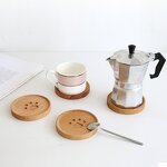 Wood Coaster Manufacturer - Durable Heat Resistant Eco-Friendly Drink Cup Mat