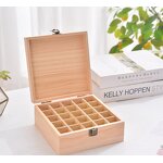 Essential Oil Box Manufacturer - Custom Pine Wood Eco-Friendly Perfume Storage Box