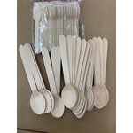 Ice Cream Spoon Manufacturer - Eco-friendly Birchwood Foodgrade Salad Servers