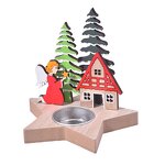 Candle Holder Manufacturer - Cheap Snowflake Rustic Tea Light Home Decor Table