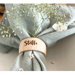 Napkin Rings Manufacturer - Custom Eco-Friendly Wooden Round Holder Table Decor