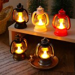 Christmas Lantern Manufacturer - Halloween Festival Retro Battery Pony Candle Light