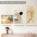 Wooden Picture Hanger Manufacturer - Magnetic Wall Art Photo Frame for Home Decor