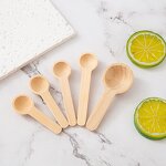 Coffee Scoop Manufacturer - Wooden Short Handle 1g 5ml Measuring Spoon