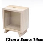 Piggy Bank Manufacturer - Custom Hand-made Portable Wooden Kids Saving Money Box