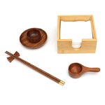 Tissue Box Holder Manufacturer - Custom Unfinished Laser Cut Bamboo Wood Box