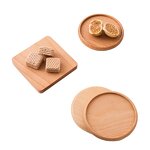 Wood Coaster Manufacturer - Tea Coffee Cup Placemats Walnut Round Drink Mat