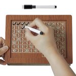 Piggy Bank Manufacturer - Wooden Hand-made Square Savings Goal Counter Money Box