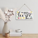 Wall Plaque Manufacturer - Wholesale Painted MDF Rectangle Customizable Sign