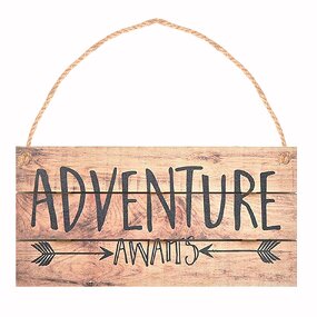 Wall Plaque Manufacturer - Wholesale Painted MDF Rectangle Customizable Sign