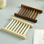Soap Dish Manufacturer - Wholesale Custom Handmade Natural Bamboo Bathroom Holder