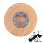 Wood Coaster Manufacturer - Custom Logo Magnetic Bottle Opener Wedding Gift