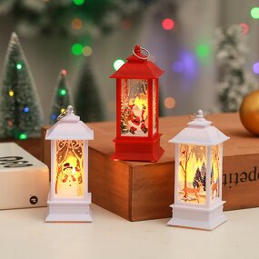 LED Candle Lantern Manufacturer - Plastic Christmas Santa Snowman Night Light
