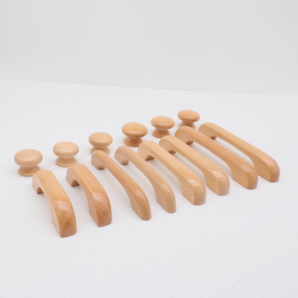 Cabinet Handle Manufacturer - Kitchen Furniture Wardrobe Long Wooden Pulls Knobs