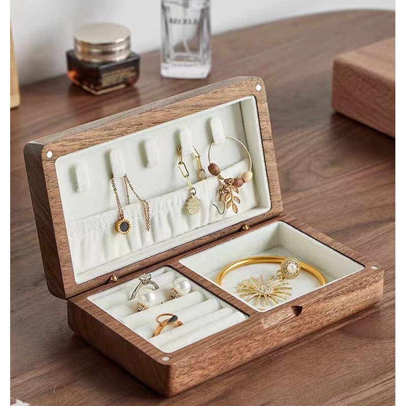 Jewelry Box Manufacturer - Custom Logo Luxury Handmade Organizer Display Case