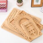 Jewelry Making Board Manufacturer - DIY Bamboo Measuring Bead Board Tool