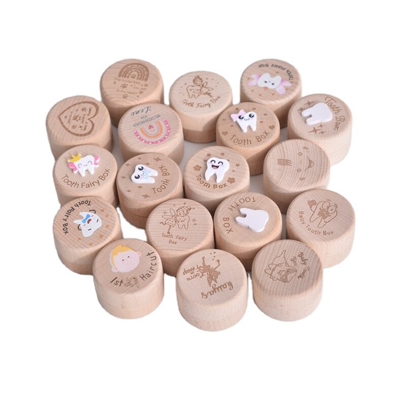 Tooth Fairy Box Manufacturer - Custom Wooden Kids Memory Tooth Storage Keepsake