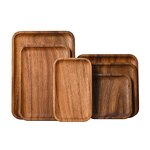 Sushi Serving Tray Manufacturer - Japanese Style Eco-Friendly Wooden Appetizer Plate