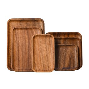 Sushi Serving Tray Manufacturer - Japanese Style Eco-Friendly Wooden Appetizer Plate