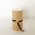 Wine Gift Box Manufacturer - Eco-Friendly Polished Round Birch Veneer Bottle Box