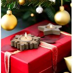 Candle Holder Manufacturer - Cheap Snowflake Rustic Tea Light Home Decor Table