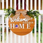 Wall Decor Manufacturer - Christmas Easter Rustic Engraved Flower Wooden Hanging