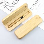 Pen Box Manufacturer - Custom Bamboo Wood Ballpoint Gel Pen Gift Box