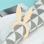 Napkin Rings Manufacturer - Handmade Rustic Acacia Wood Bulk Wedding Decor